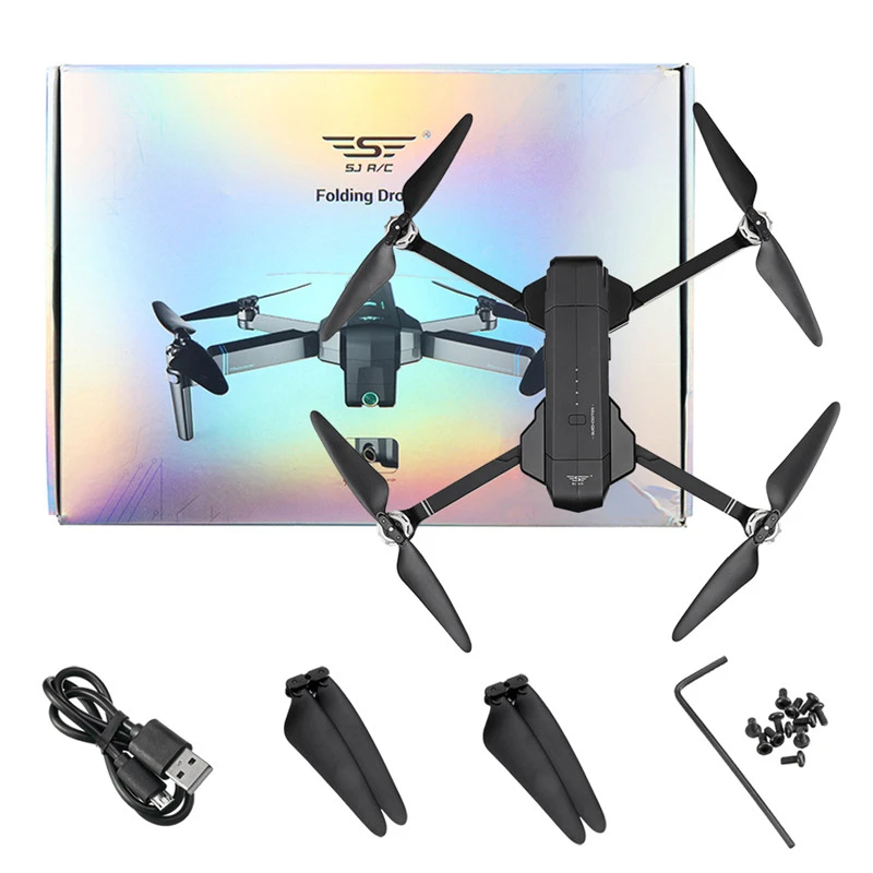 SJRC F11 GPS Дрон с 25 мин. полета время управления жестами складной Wifi FPV 1080P камера