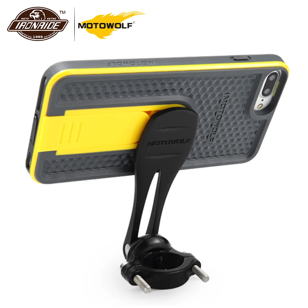 MOTOWALF мотоциклетный держатель для телефона из цинкового сплава чехол подставка