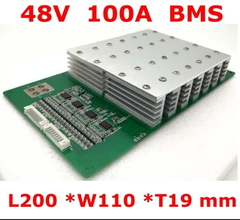 

13S 48V 100A BMS PCM PCB For Li-ion Battery Packs, PCM For Electric Device for high quality boat engine power motor outboard