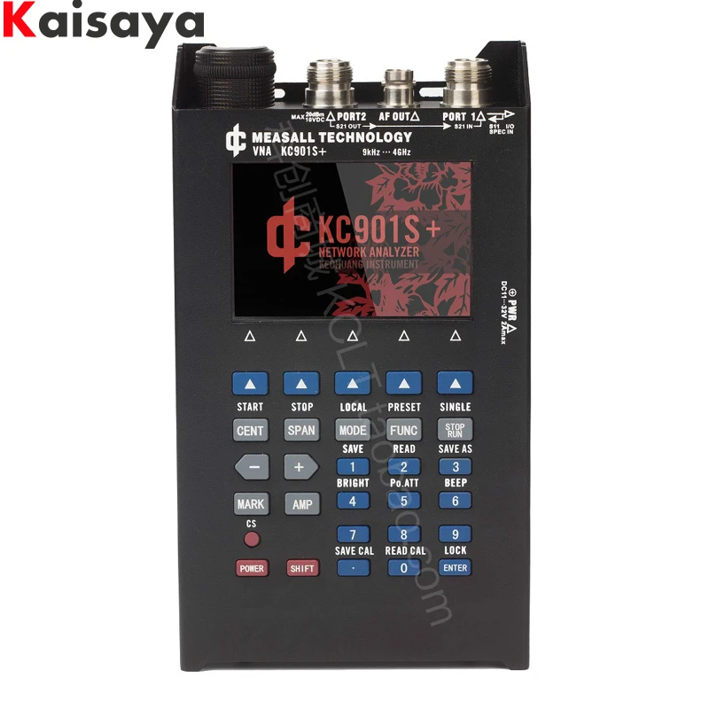

vector network analyzer KC901S+ day feeder analysis frequency spectrum field strength radio frequency SWR standing wave test