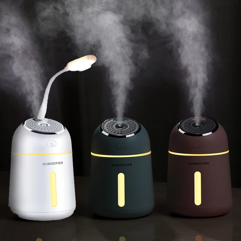 Humidificador pequeño Q 3 en 1, nebulizador ultrasónico para coche, luz Led  nocturna, ventilador USB, difusor de Aroma de aceite esencial, ambientador  - AliExpress