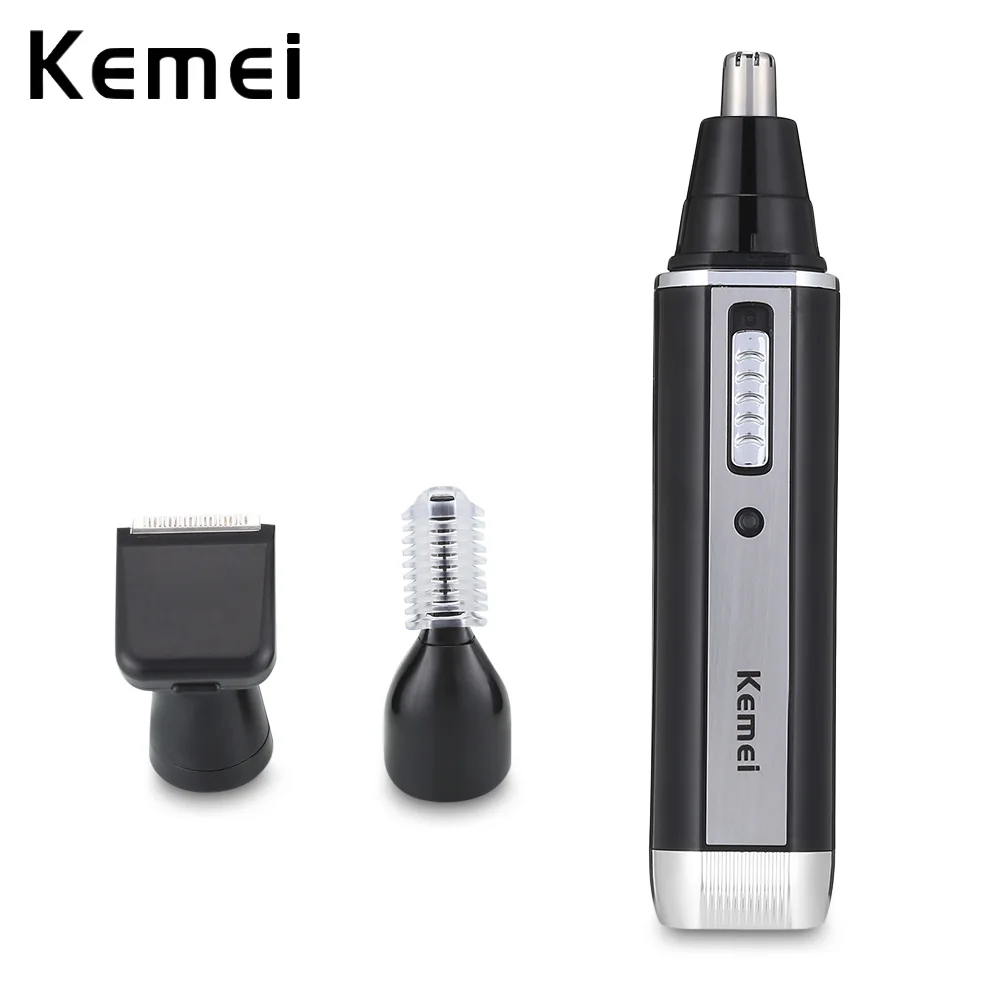 

Kemei KM - 6631 220V 3 In 1 Rechargeable Nose Hair Trimmer For Men Trimer Ear Face Eyebrow Nose Hair Removal Eyebrow Trimmer