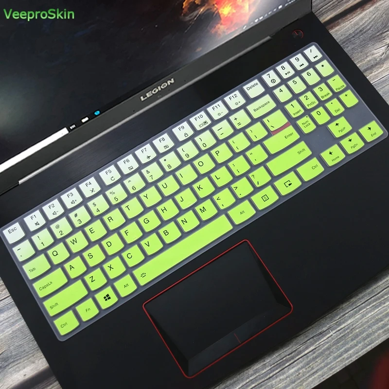 Силиконовый защитный чехол-клавиатура для 15,6 ''lenovo Legion Y720 Y540 Y530 Y520 R720 Y7000(15'') Y730 Y740(17 ''