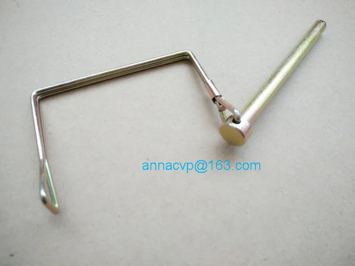 14 SQUARE PTO CANOPY TRAILER HITCH COUPLER SAFETY PIN CLIP 3