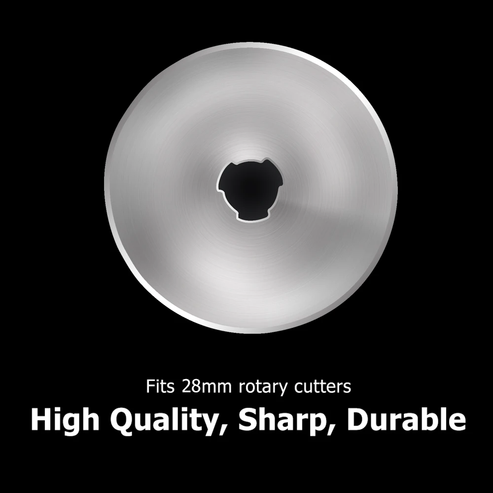 28mm Rotary Cutter Leather Crafting Tools Fabric Paper Circular Cut Replacement Blades Patchwork Leather Piecing Sewing Tools (5)