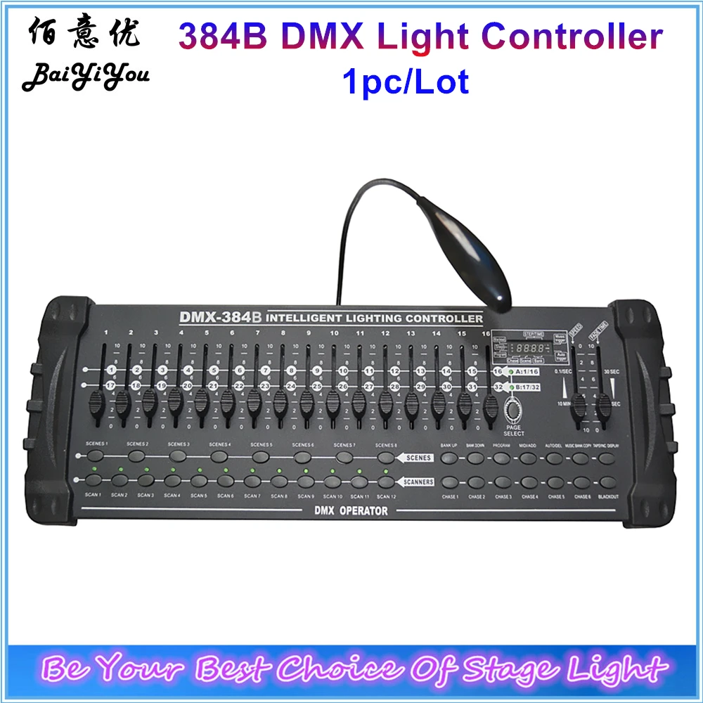 1x Fast Shipping 384B DMX Controller Stage Lighting DMX ...