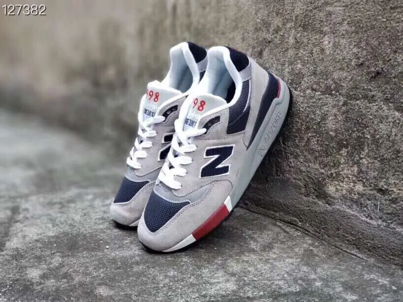 New Balance Nb998 Аутентичные мужские/wo мужские кроссовки для бега, дышащие Спортивные кроссовки Nb998, европейские размеры 36-44 - Цвет: 2