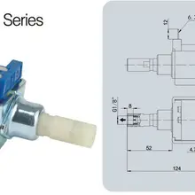 JYPC-5 45 Вт электромагнитный водяной насос для кофемашины, утюга, паровой швабры, отпаривателя одежды, пылесоса