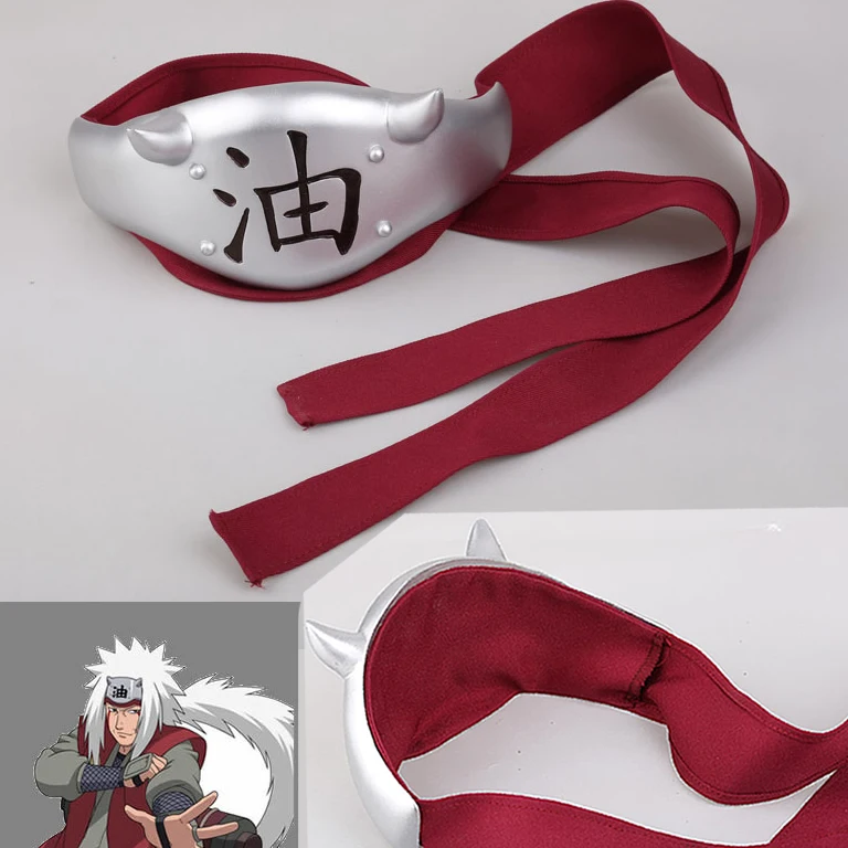 Горячий костюм из аниме Наруто Хэллоуин Jiraiya/Gama Sennin/Ero-sennin cos Harajuku головной убор "масло" головная повязка