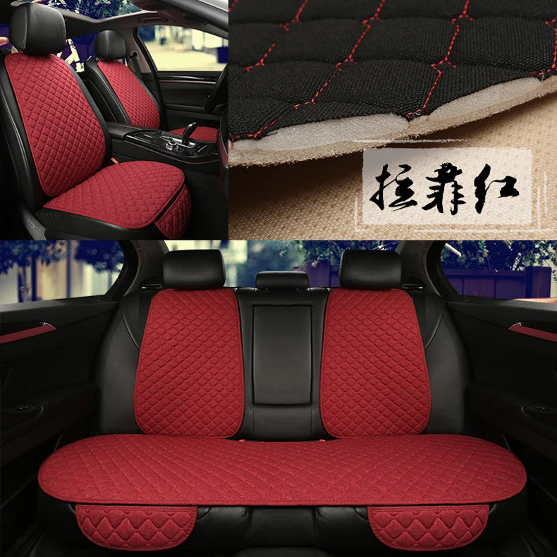 Переднее заднее сиденье автомобиля подушка коврик с спинкой сиденья автомобиля подушка крышка передняя задняя подушка дышащий протектор
