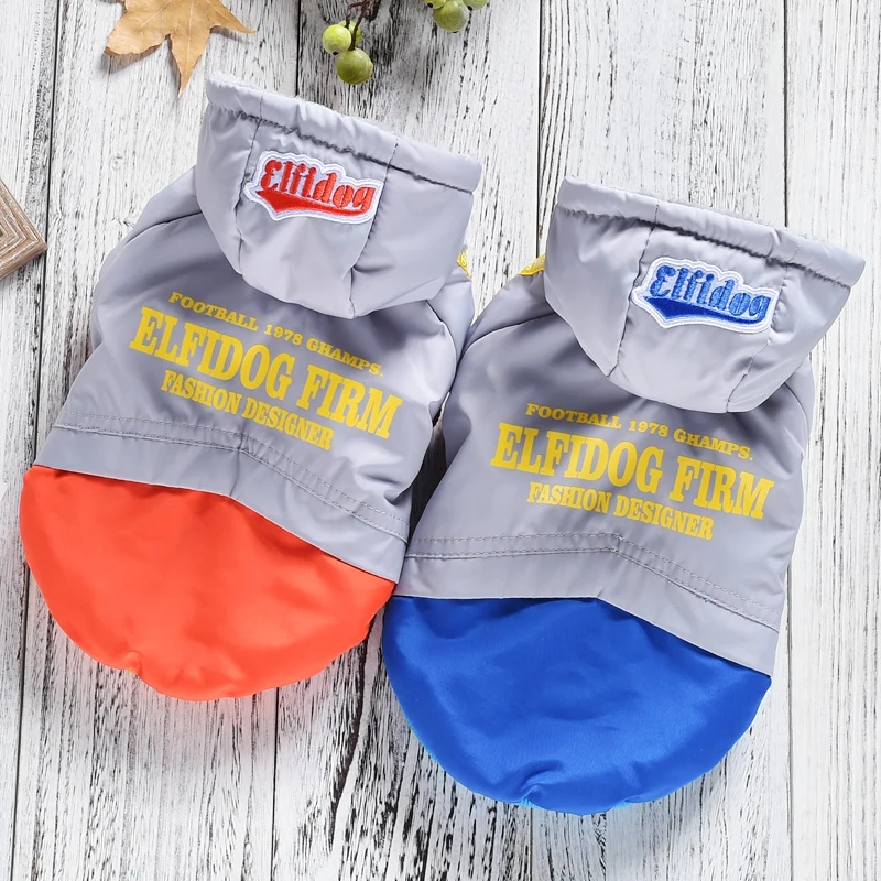 

Sport Zipper Jackets For Dogs Cute Winter Warm Pet Down Coat Small Medium Animal Clothing For Cat Animal Yorkshire Terrier Goods