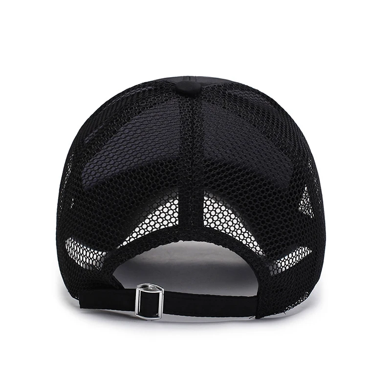 Men Women Golf Sunshade Breathable Baseball Mesh Hat Sport Quick-drying Sunscreen Cap Hip-Hop Adjustable Canvas Fishing Hat P14 4
