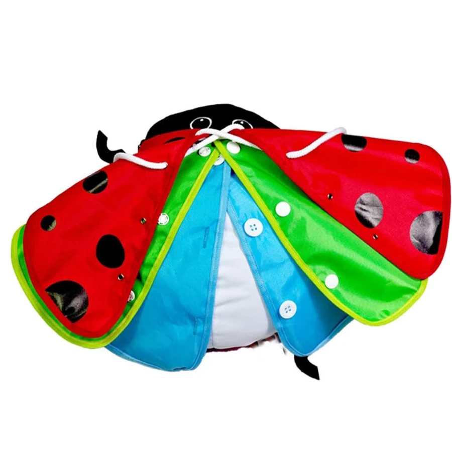 

Ladybug Plush Baby Backpack Toy Anti lost Preschool Children's Backpack Kindergarten Child Bag For Toys Little Girl Backpacks