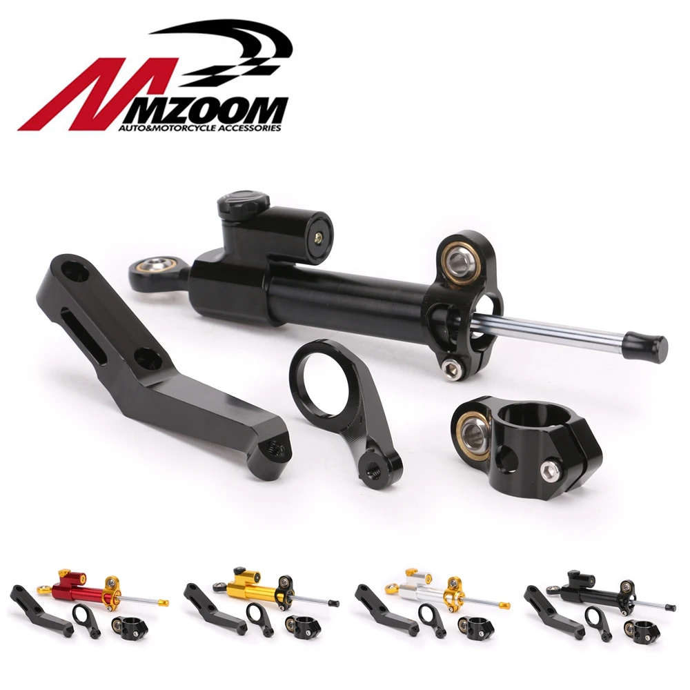 

Motorcycles Adjustable Steering Stabilize Damper Bracket Mount kit For HONDA CBR 954RR CBR954 RR 2002-2003