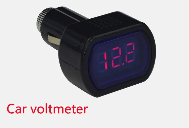 Car voltmeter 12V Red Display LED Digital Voltmeter Car voltage meter