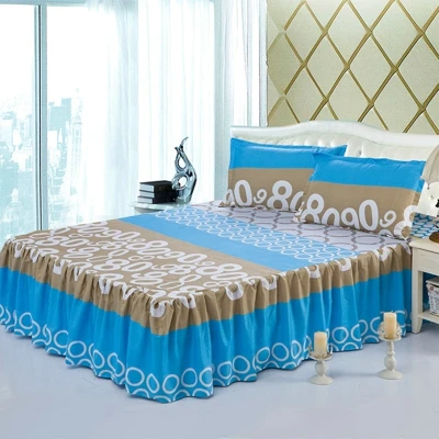 3 вещи, Цветочная расцветка, современный лист набор кровать комплект двойной полный двухместная кровать комплект постельного белья, не выцветает, против морщин, устойчивый к пятнам - Цвет: laifa8090lan