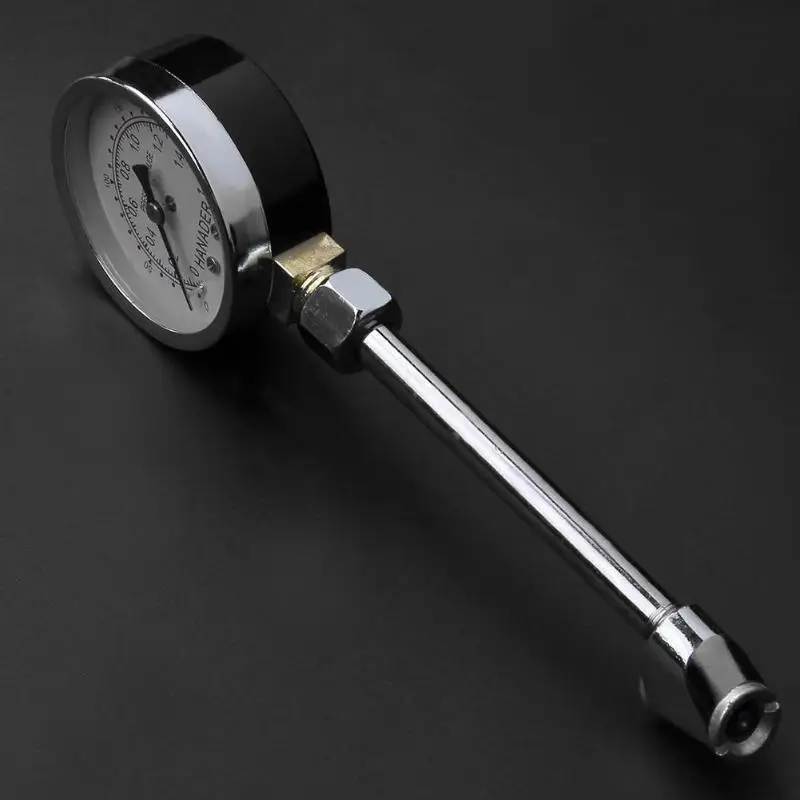 VODOOL 0 16 PSI Нержавеющая Сталь автомобильный манометр для шин мотоцикл автомобили