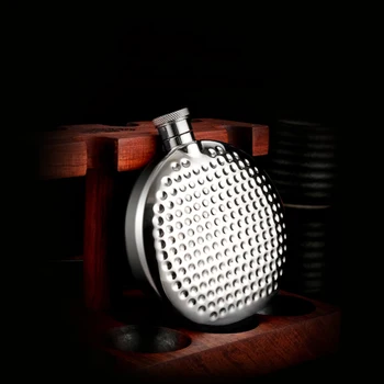 

Stainless Steel Hip Flask Small Portable Flagon Metal Alcohol Bottle Pocket Garrafas Cups Frasco De La Cadera Wine Jugs QKE229