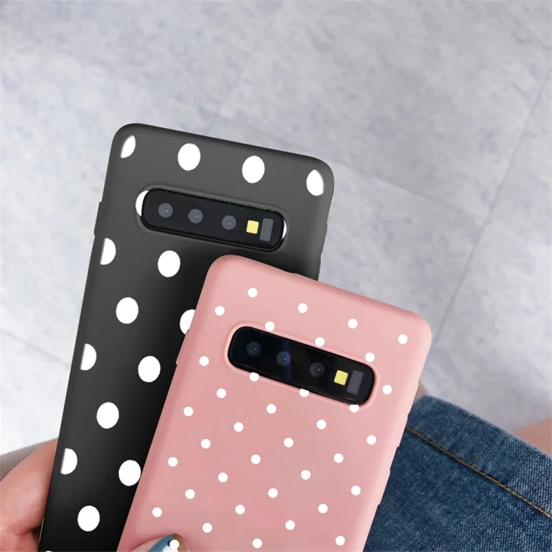 Пунктирной линии Coque для samsung Galaxy M10 M20 M30 M40 A10 A20 A20E A30 A40 A50 A60 A70 S7 край S8 S9 S10 плюс S10E Note 9 10 ТПУ чехол