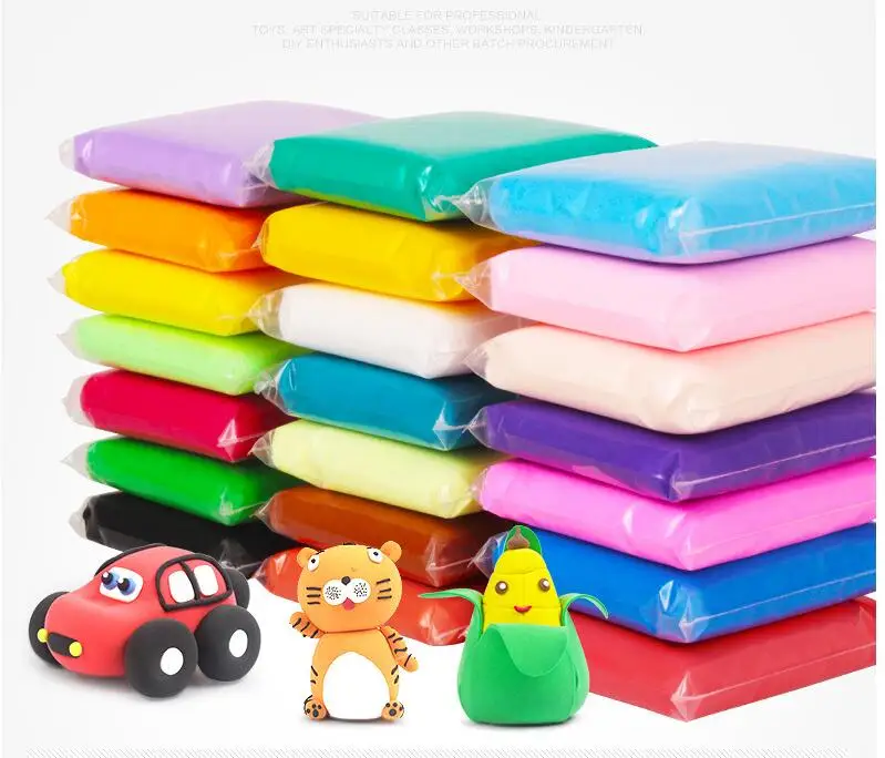 

12/24/36pcs/lot Manual model Care Air Drying Handprint Footprint Imprimt Kid Casting 3D Tool Soft Plasticine Toy Polymer Clay