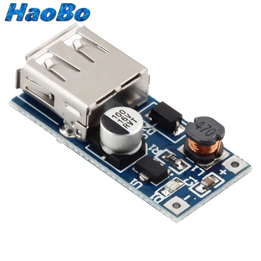 DC-DC 0.9-5 В до 5 600ma конвертер Step Up Повышение модуль USB Мощность Зарядное устройство