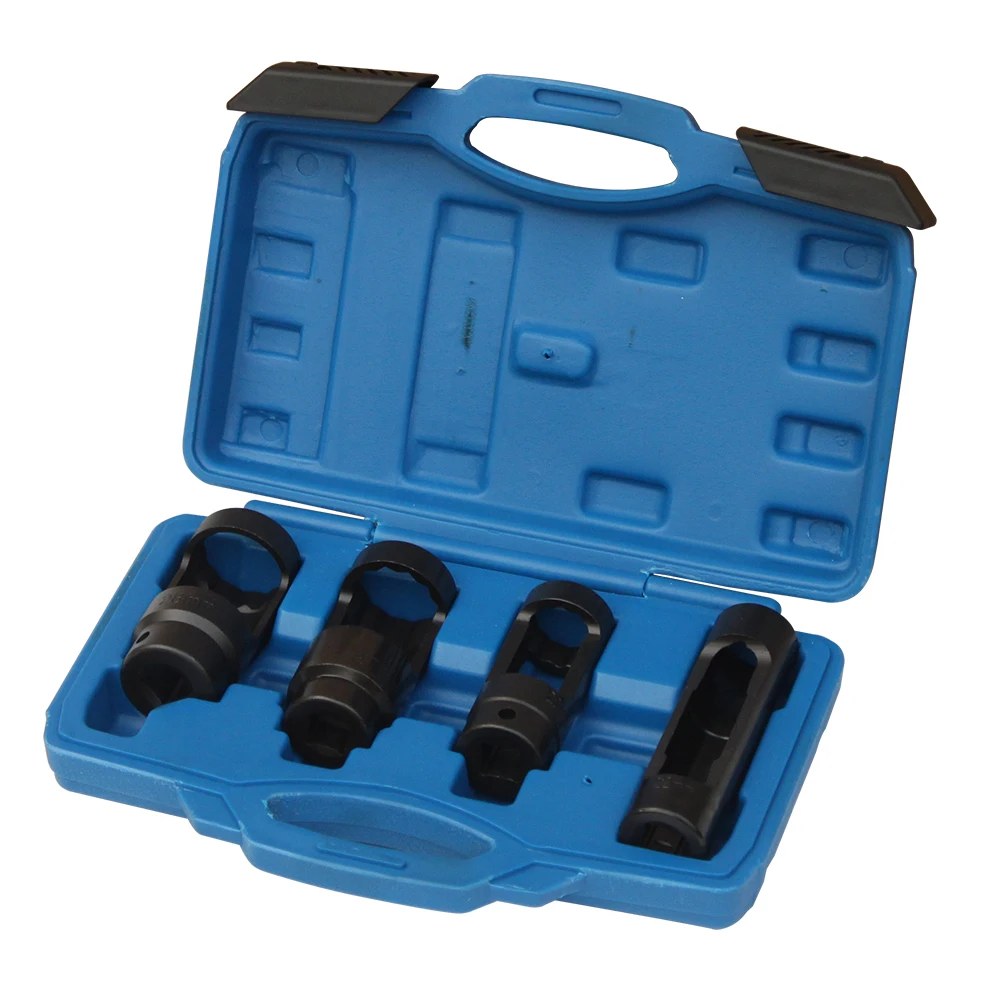 4 pcs euro type oxygen sensor socket set oxygen sensor removal tool in