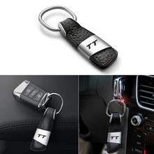 1 Pcs Portachiavi Auto Portachiavi In Pelle Portachiavi Auto Portachiavi Della Catena Chiave Dell’automobile Accessori Interni Per Audi TT TTS Roadster RS Quattro S linea