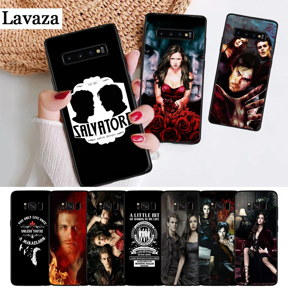 

Lavaza e The Vampire Diaries Colorful Cute Silicone Case for Samsung S6 Edge S7 S8 Plus S9 S10 S10e Note 8 9 M10 M20 M30