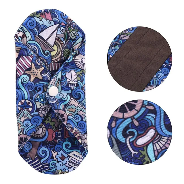 1PCs Women Maternal Menstrual Pads Reusable Bamboo Cloth Sanitary Menstrual Pads Washable Panty Liner Pad For Pregnancy Women