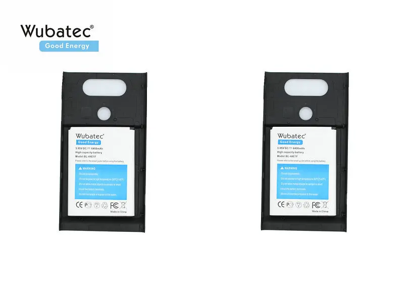 

Wubatec 2x 6400mAh BL-44E1F Extended Battery + Back Cover For LG V20 Stylo 3 H990 F800 VS995 US996 LS995 LS997 H990DS H910 H918