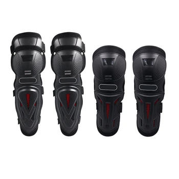 

4pcs/set Motorcycle Racing Scooter Kneepad Elbow Pads Skate Skiing Protective Gear Protector Sports Guards High Quality