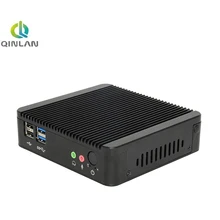 Без вентилятора Мини-ПК с Intel Celeron J1900 quade core 4 темы Поддержка Окна/Linux, WI-FI, 5 USB, дешевый мини-ПК мини неттоп