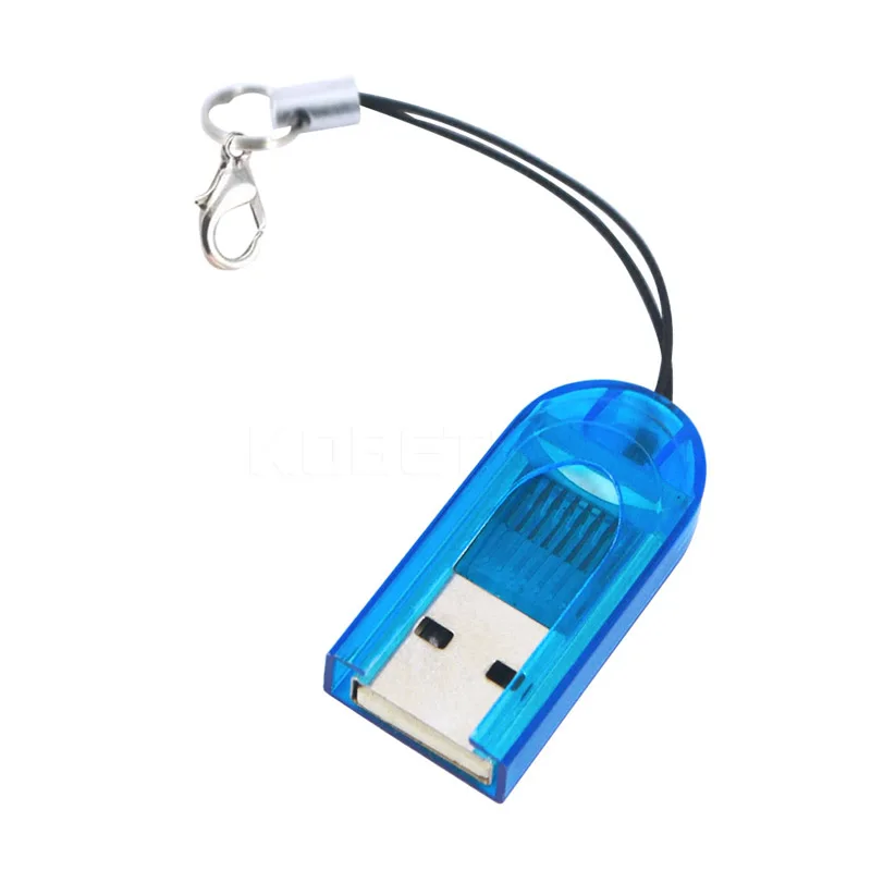 2 шт TF кард-ридер USB2.0 флэш-память портативный мини кардридер для T-Flash TF Micro sd мини-адаптер