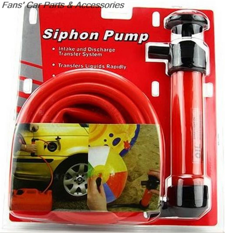 2017 Car Styling Car Siphon Hose Liquid Gas Oil Water Transfer Hand