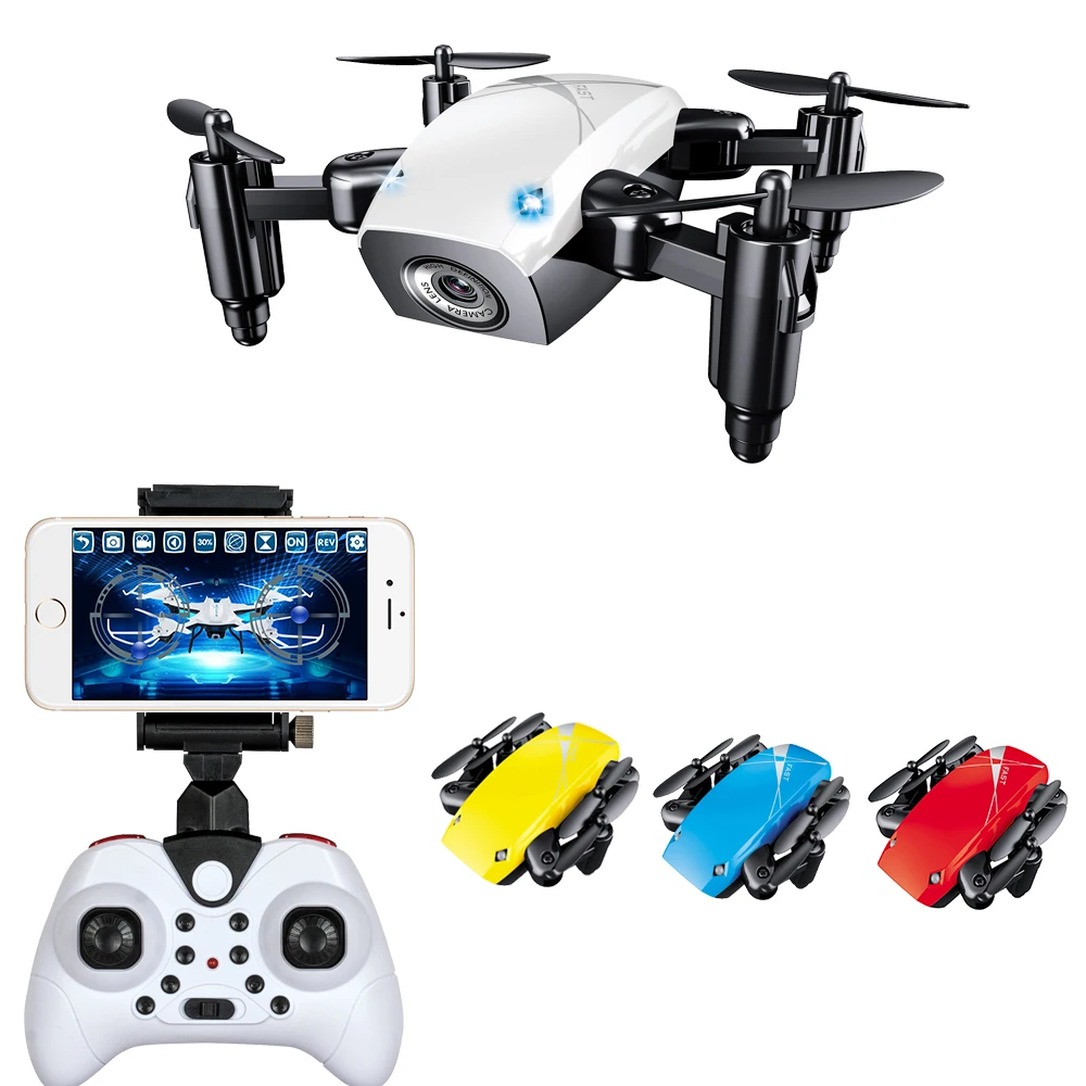 WIFI FPV Mini font b Drone b font with Camera 2 4G 4CH 6 axis RC