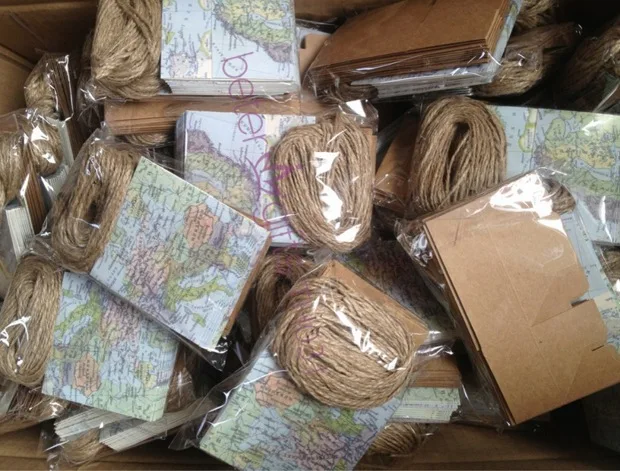216pcs around the world map favor box th031 a0 unique wedding gift