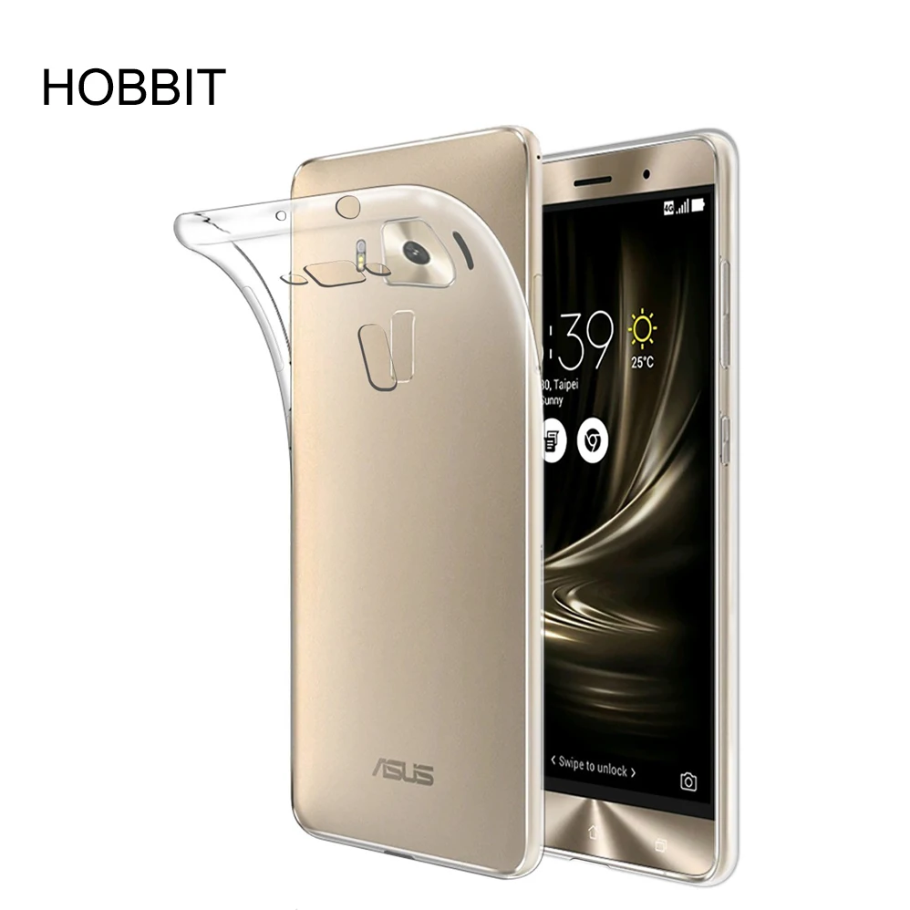 

For Asus Zenfone 3 Deluxe ZS550KL Transparent Soft TPU Ultra thin Clear Phone Protective Back Cover for Zenfone 3 Deluxe ZS570KL