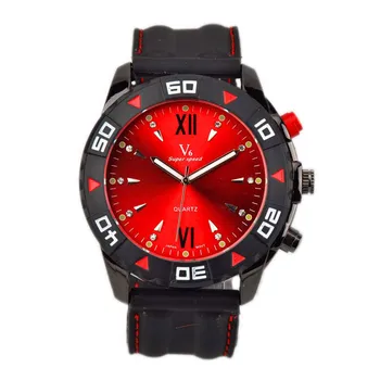 

Super Speed V6 Luxury Men's Watches Shockproof silicone Waterproof Watch Men Clock Military A Bracelet Shock Hours Reloj Hombre