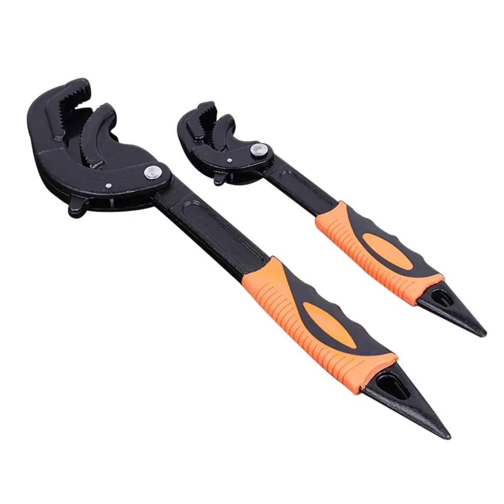 

Multifunctional High Carbon Steel Durable Wrench Double-sided Toothed Crowbar Design Wrench