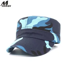 Minhui Военная фуражка из хлопка мужские камуфляжные головные уборы для мужчин и женщин Gorras