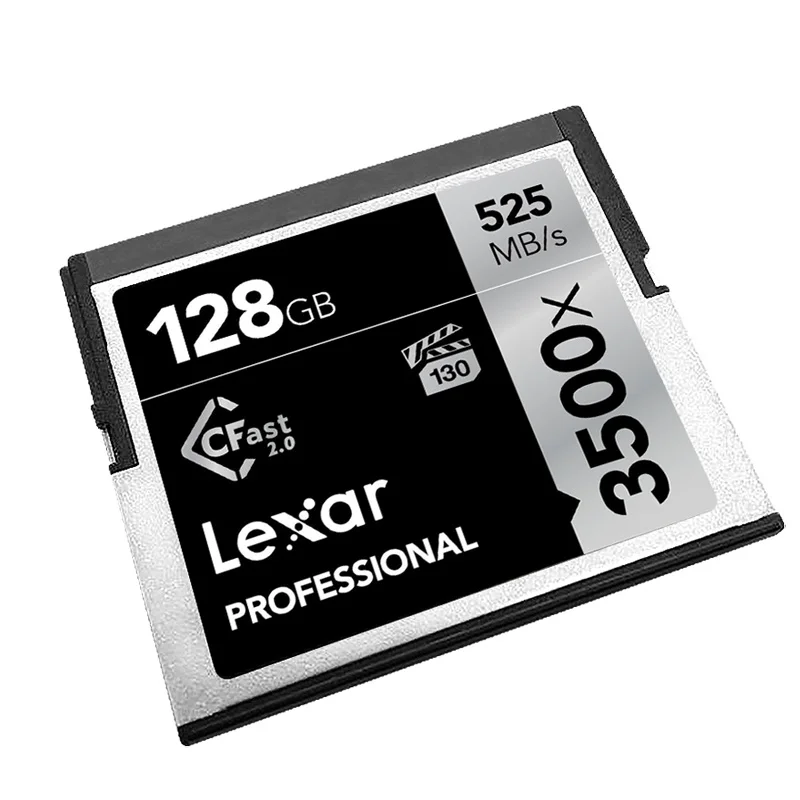 Lexar Professional Compact Flash CF Memory Card 128GB CFast2 0 3500x 525MB s carte memoire For 2