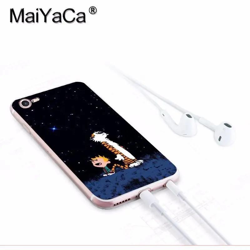 MaiYaCa полный Кельвин и хобб Новое поступление Модный чехол для телефона для iphone 11 pro 8 7 66S Plus X 5S SE XS XR XS MAX - Цвет: 7