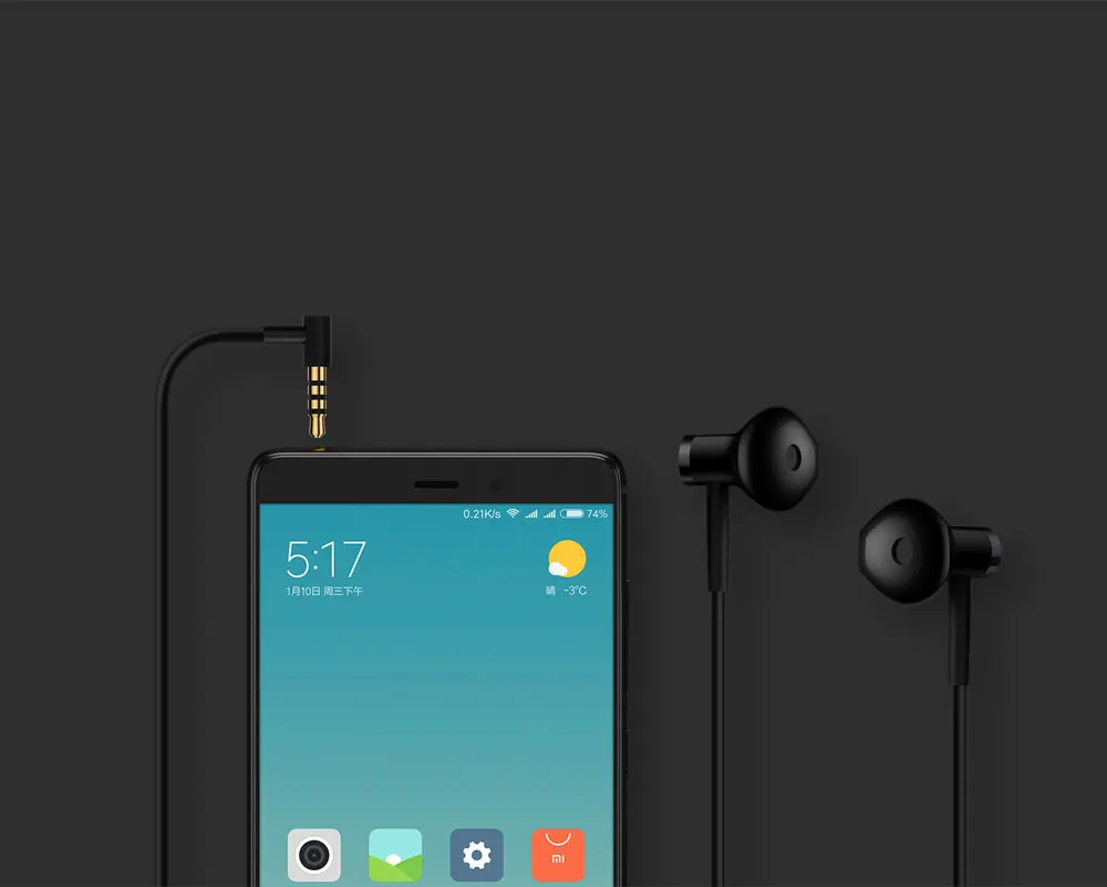 2018 New Original Xiaomi Mi Dual Driver MEM Mic Tenacity Wire Control Half-In-Ear L-Shape Plug Earphones Hybrid DC Dynamic (6)