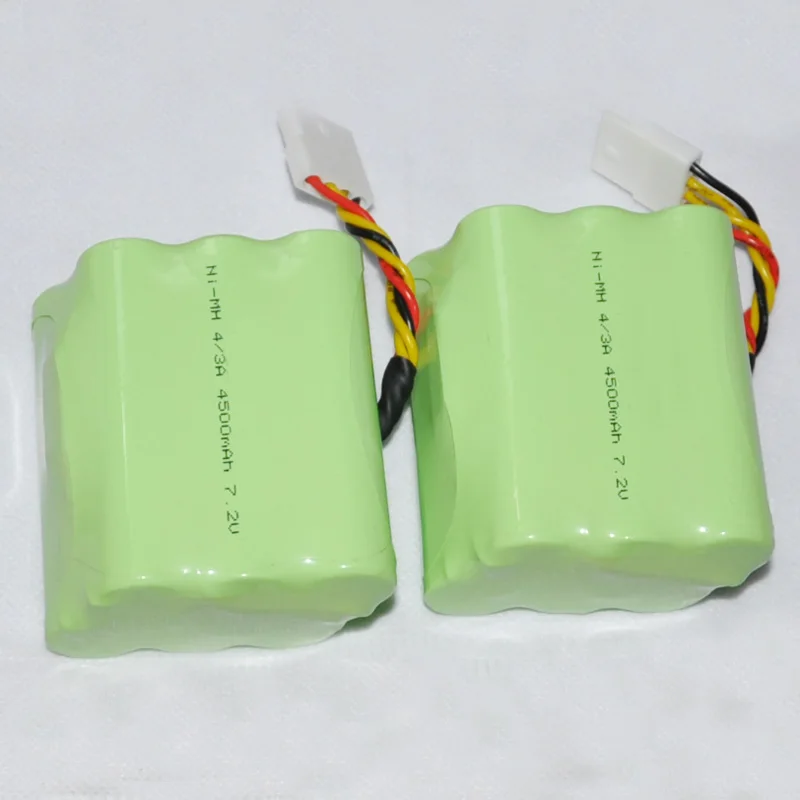 

2pcs 7.2V 4500mAh 4/3A NI-MH Battery Pack For Neato XV-11 12 14 15 21 28 Pro Vacuum Cleaner Sweeping Robot Series