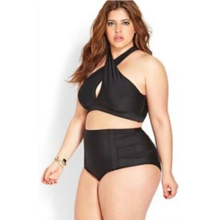 high waisted bikini for big bust
