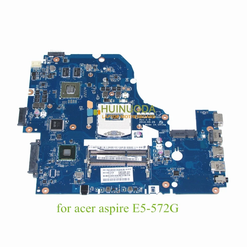 NOKOTION материнская плата для ноутбука Acer Aspire e5-572g NVIDIA плата z5waw la-b702p nbmq011001 nb. mq011.001