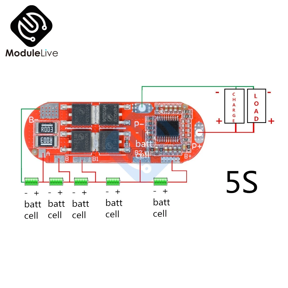 3 S/4S/5S 25A 3S 12,6 V 4S 16,8 V 5S 21V 18650 BMS литий-ионная батарея защитная схема плата для зарядки Модуль PCM полимерный