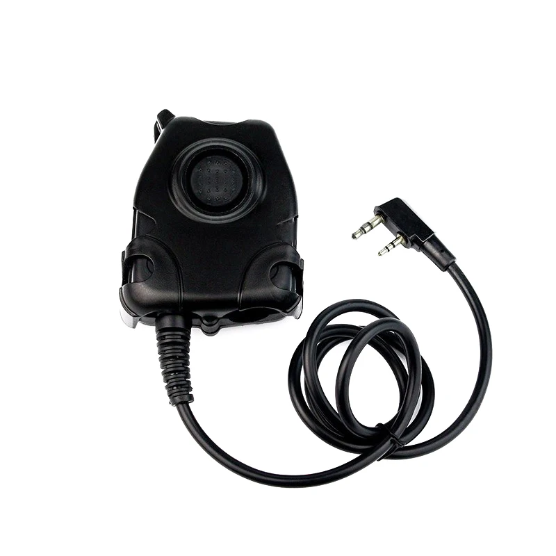 

Ptt Headset Adaptor For Z Bowman Elite II HD01 HD02 HD03 H50 H60 For Kenwood Baofeng UV-5R Walkie Talkie