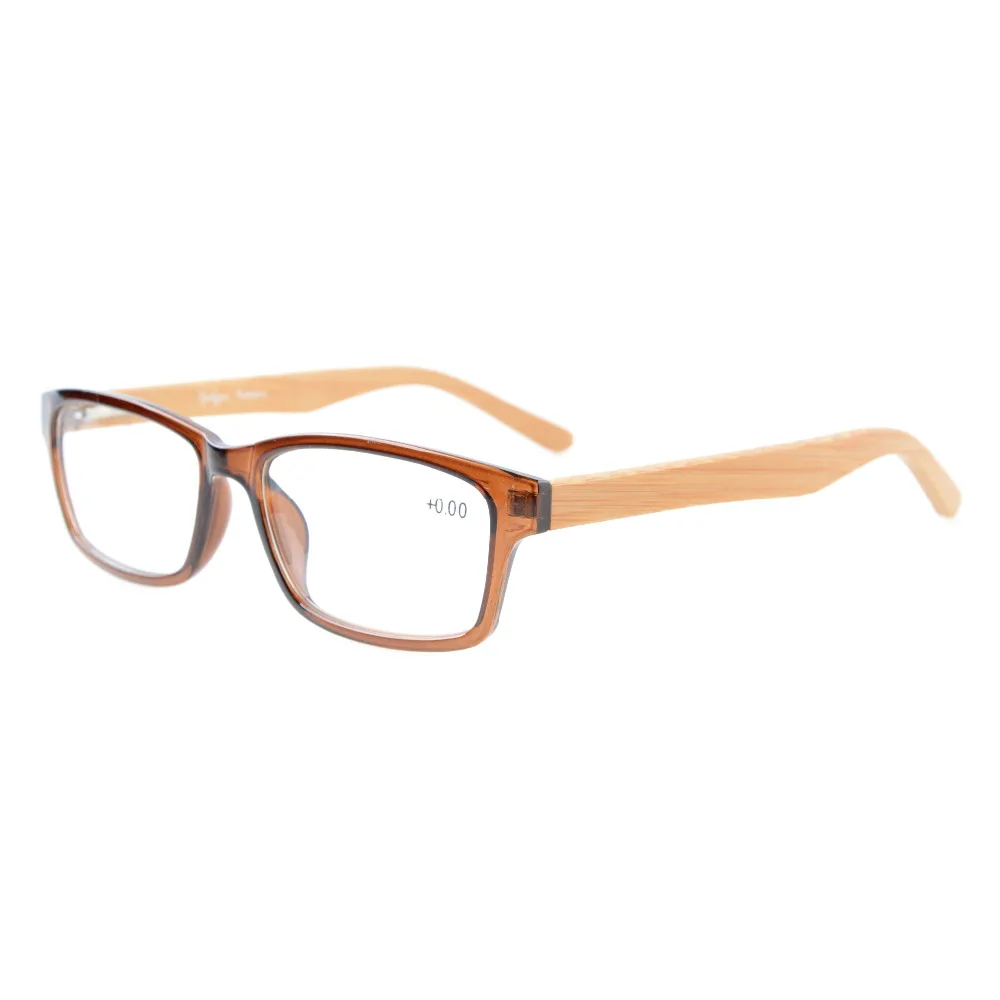 R050 очки для чтения Eyekepper качественные Пружинные шарниры бамбуковые заушники очки для чтения+ 0,00-+ 4,00