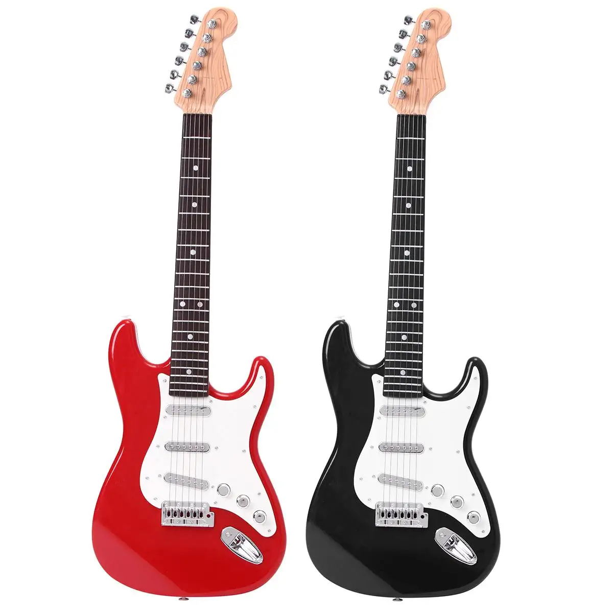 

25" Children Kids Electric Guitar Acoustic Musical Toys Instrument Early Learning Music Toy Electric Stringed Instrument 2 Color